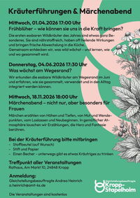 Kräuterführungen mit Petra Herzig in Kropp